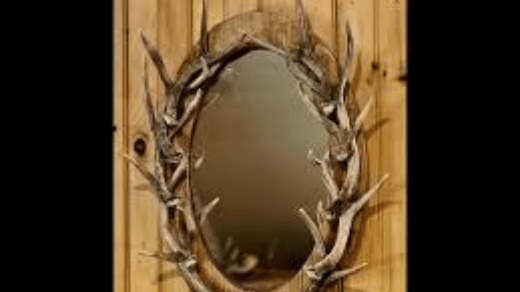 How to make an antler wreath