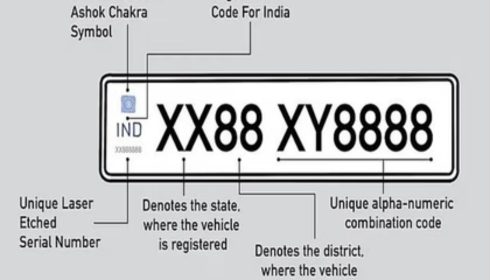 book my high security number plate